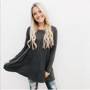 CJLA Slate Grey Tunic - M